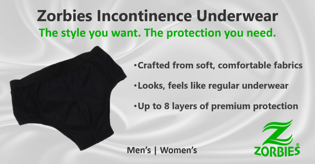 Mens High Quality Washable Incontinence Underwear