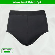 Load image into Gallery viewer, main product image - absorbent brief 1pk with absorbency level icon
