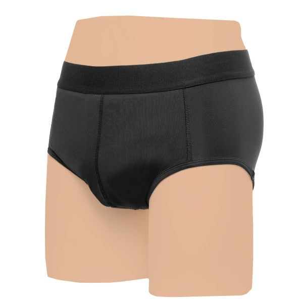Mens Absorbent Underwear - Light Protection Sport Brief 