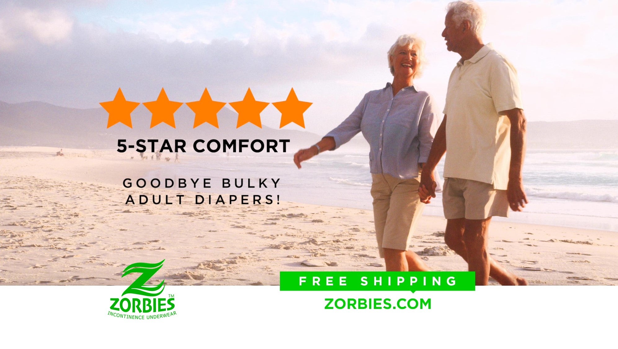 Zorbies Incontinence Products for Males