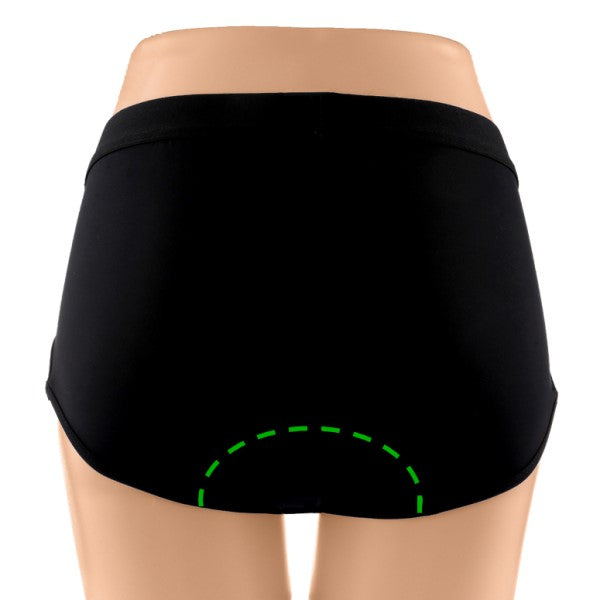 Incontinence Underwear for Women 2 PCS Washable Seamless Womens  Incontinence Underwear Womens Leakproof Underwear (Black-2pcs, L)
