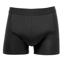 Load image into Gallery viewer, product image - zorbies mens washable leak proof underwear incontinence boxer briefs 1pk black
