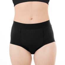 Load image into Gallery viewer, product image - zorbies underwear for sports incontinence women&#39;s absorbent sport brief front
