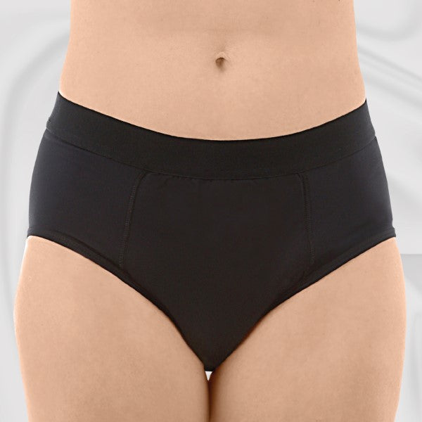 Mens Washable Incontinence Boxer Briefs - Zorbies Leak Proof Underwear