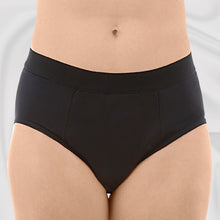 Load image into Gallery viewer, product image - front view of zorbies women&#39;s washable moderate absorbent incontinence panties
