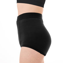 Load image into Gallery viewer, product side view - zorbies women&#39;s washable bladder leak underwear aborbent hi waist panties
